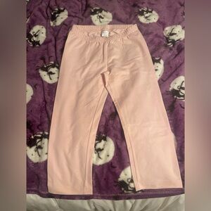 Hanna Andersson Light Pink Kids Leggings